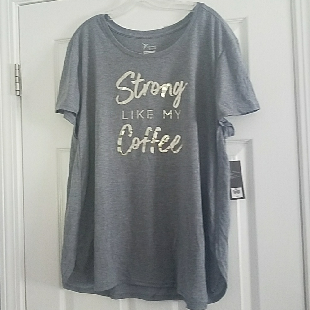 NEW Old Navy Active Tee - Strong Like My Coffee